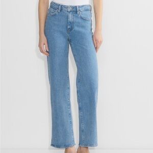 Aritzia Light Blue Straight Leg Jeans